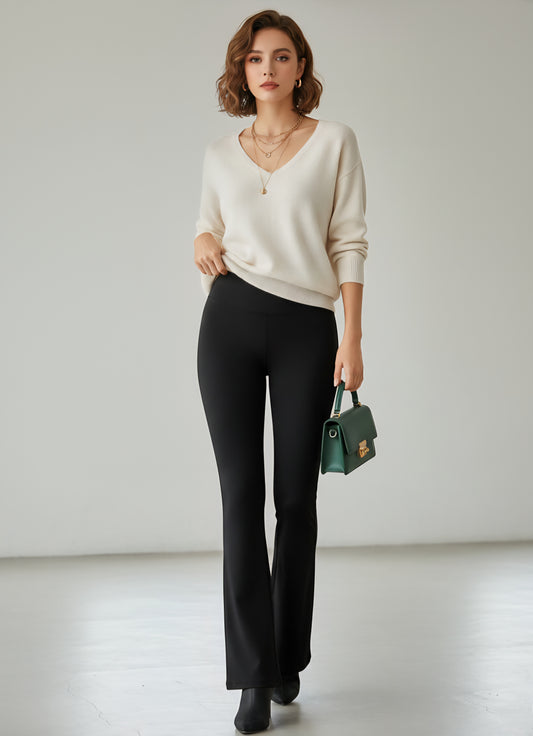 High Waist Flared Pants