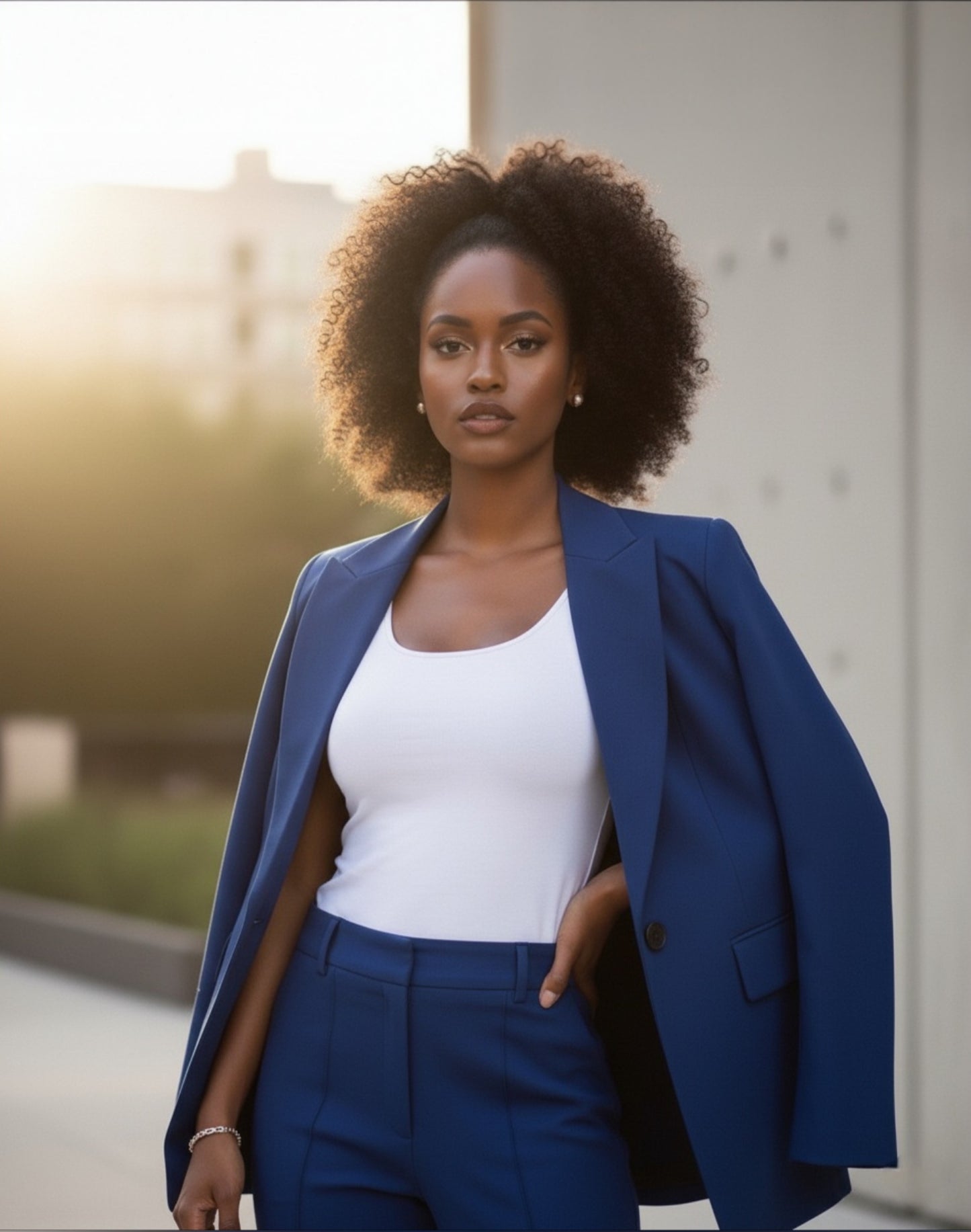 Elegant casual blazer