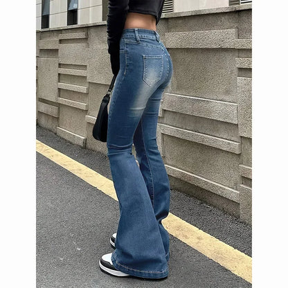 High-Waisted  Jeans