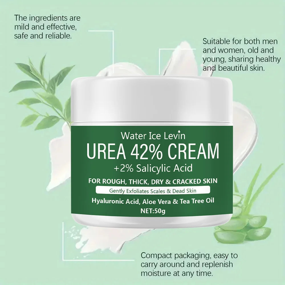 New 42% Urea Cream + 2% Salicylic acid Foot and hand Moisturizer