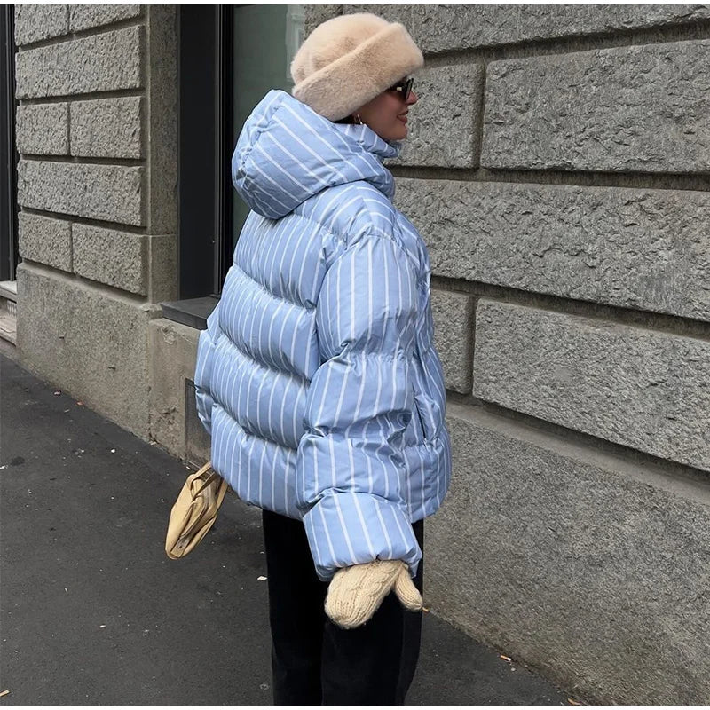 High Street Cotton Jacket with Hood