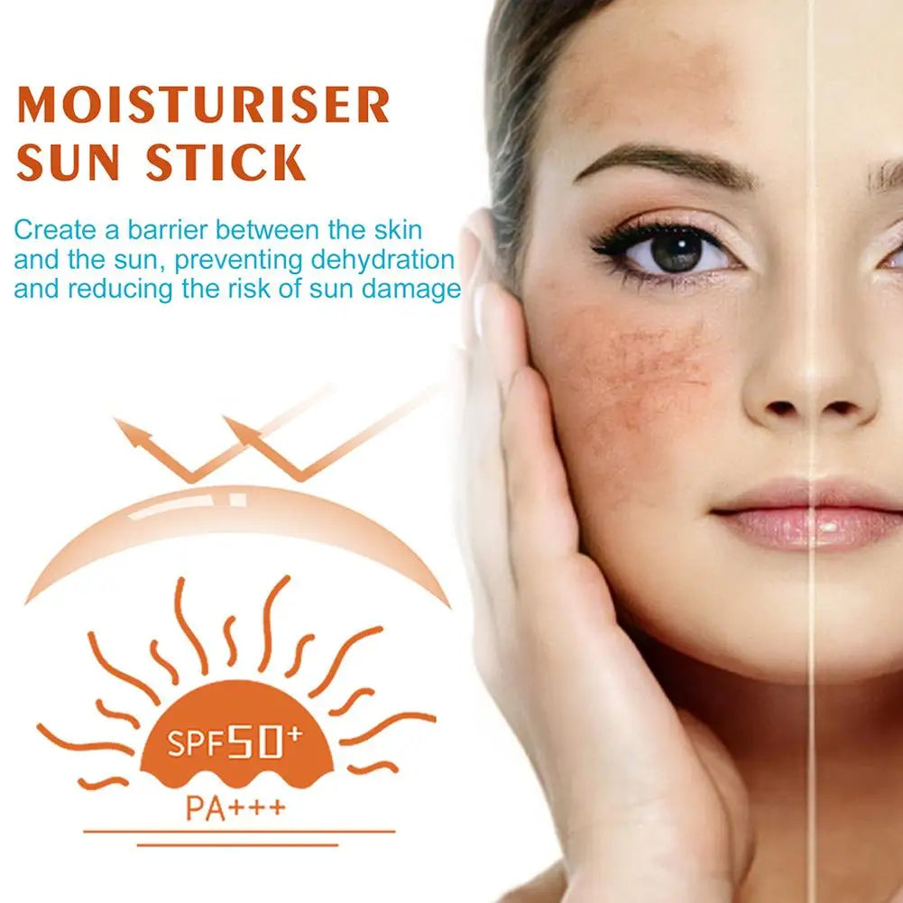 Sunscreen stick cream SPF 50+ UV protection