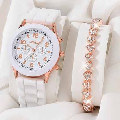 5-Piece Luxury Watch Set for Women