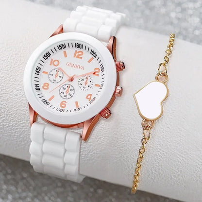 5-Piece Luxury Watch Set for Women