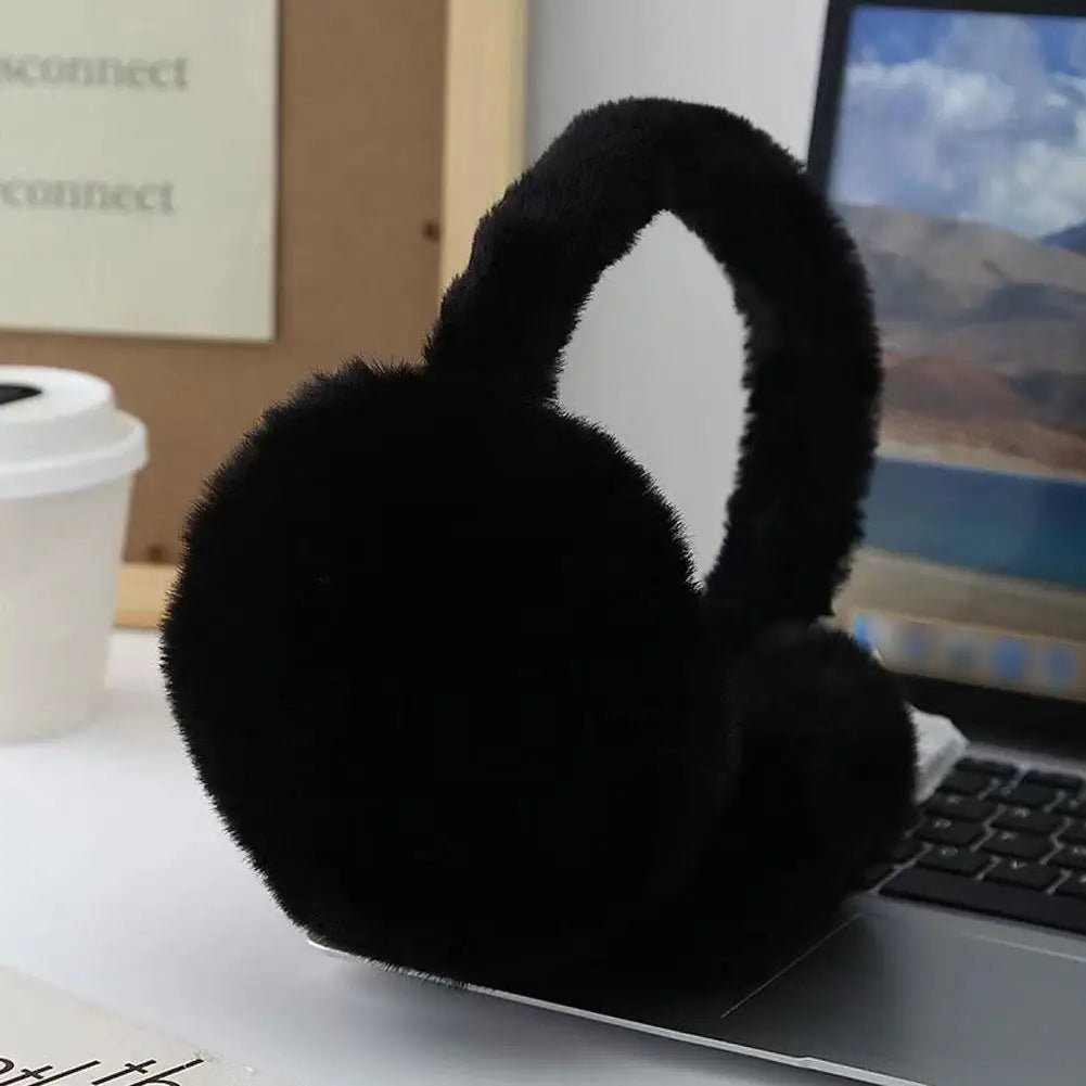 Soft Plush Foldable Winter Earmuffs