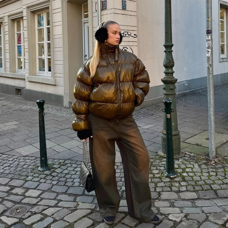 High Street Cotton Jacket with Hood