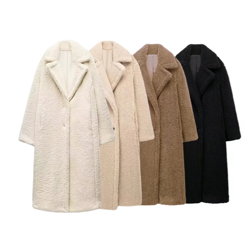 High-Quality Lamb Wool Winter Coat