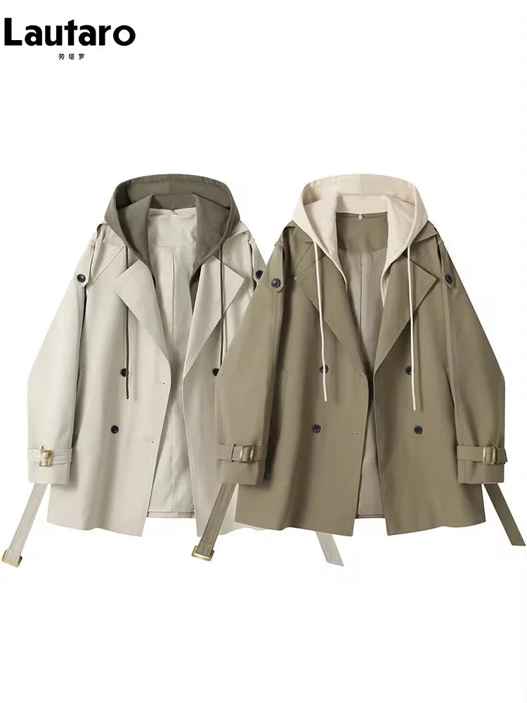 Lautaro Flowy Casual Trench Coat