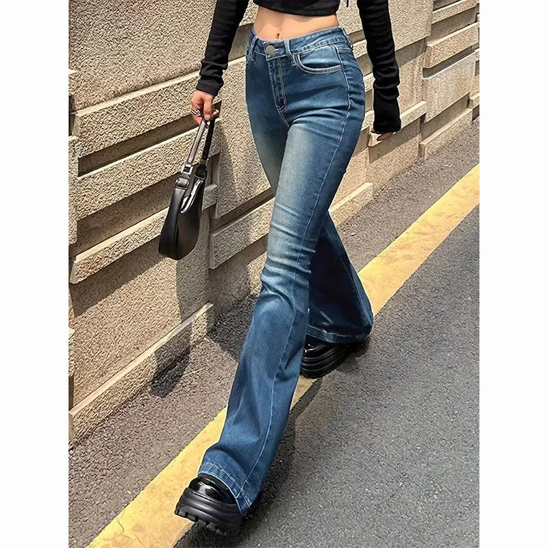 High-Waisted  Jeans