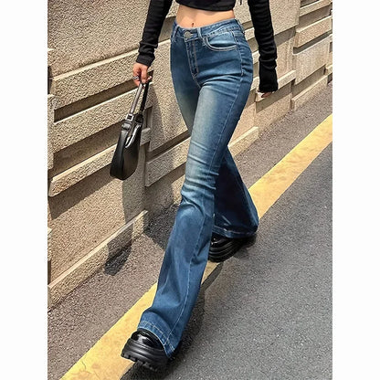 High-Waisted  Jeans