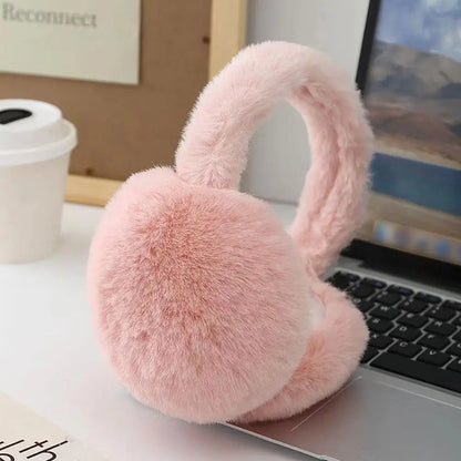 Soft Plush Foldable Winter Earmuffs