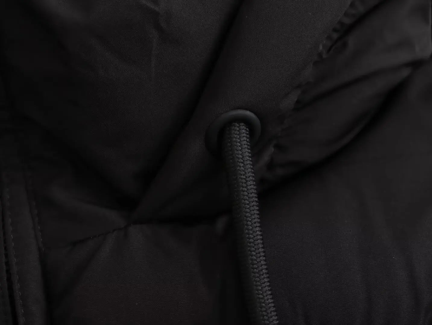 Hooded cotton padded jacket – casual loose fit