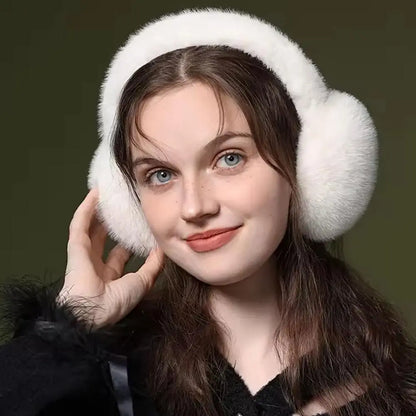 Soft Plush Foldable Winter Earmuffs