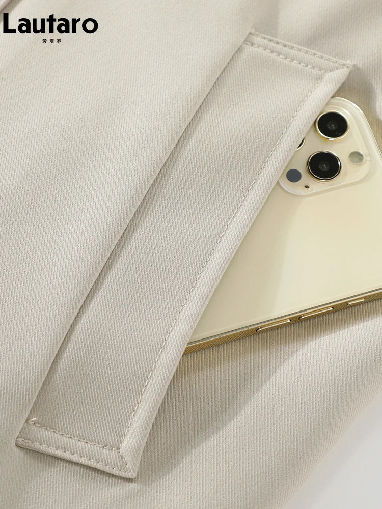 Lautaro Flowy Casual Trench Coat