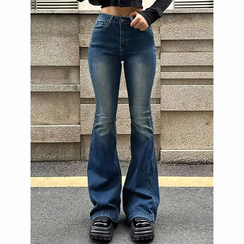 High-Waisted  Jeans