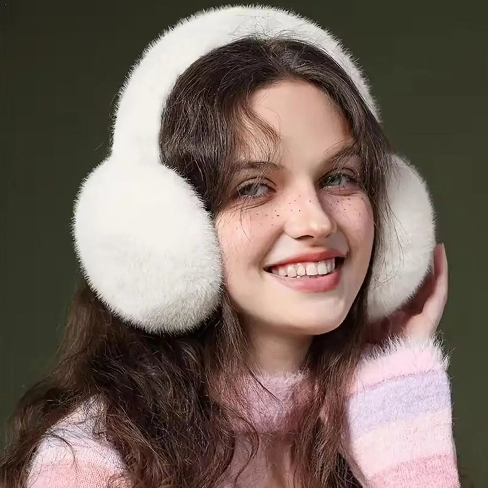 Soft Plush Foldable Winter Earmuffs