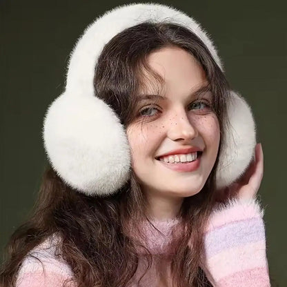 Soft Plush Foldable Winter Earmuffs
