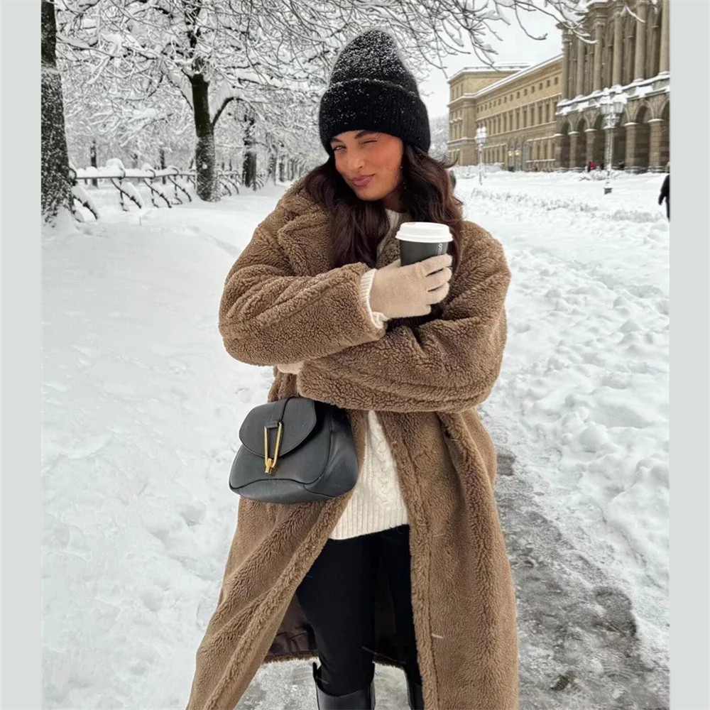 High-Quality Lamb Wool Winter Coat