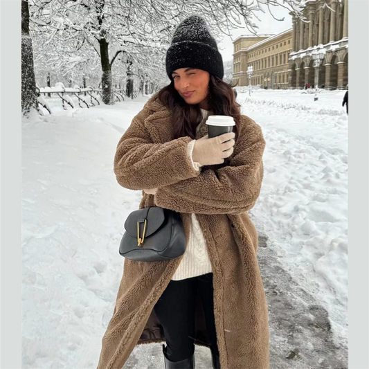 High-Quality Lamb Wool Winter Coat