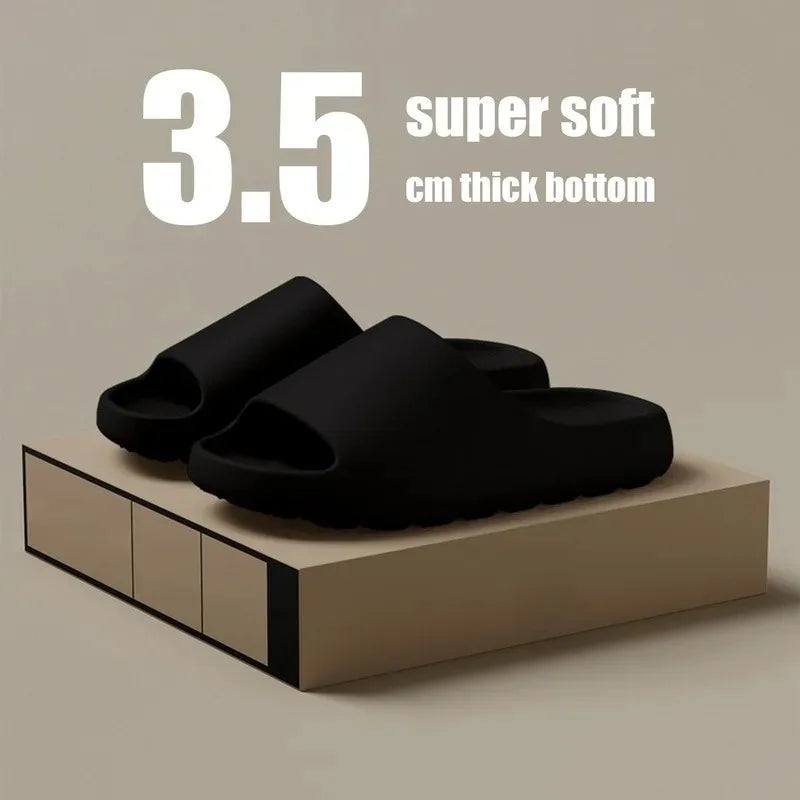 Coconut Cloud Slippers Thick Sole
