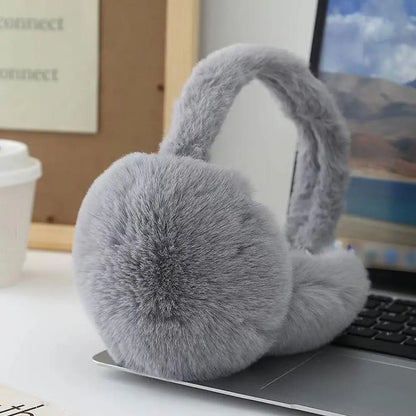 Soft Plush Foldable Winter Earmuffs