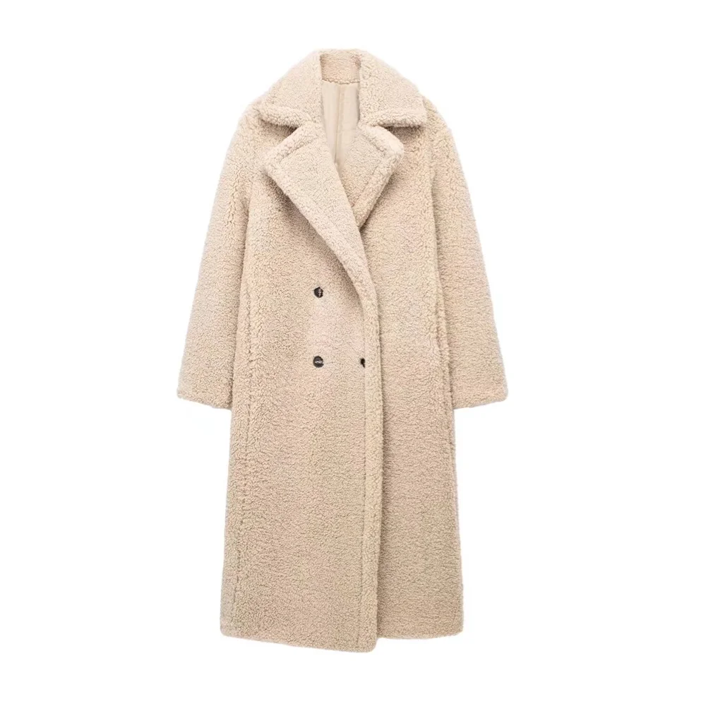 High-Quality Lamb Wool Winter Coat