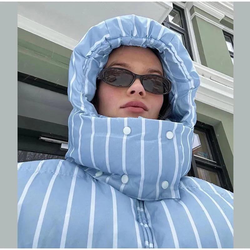 High Street Cotton Jacket with Hood