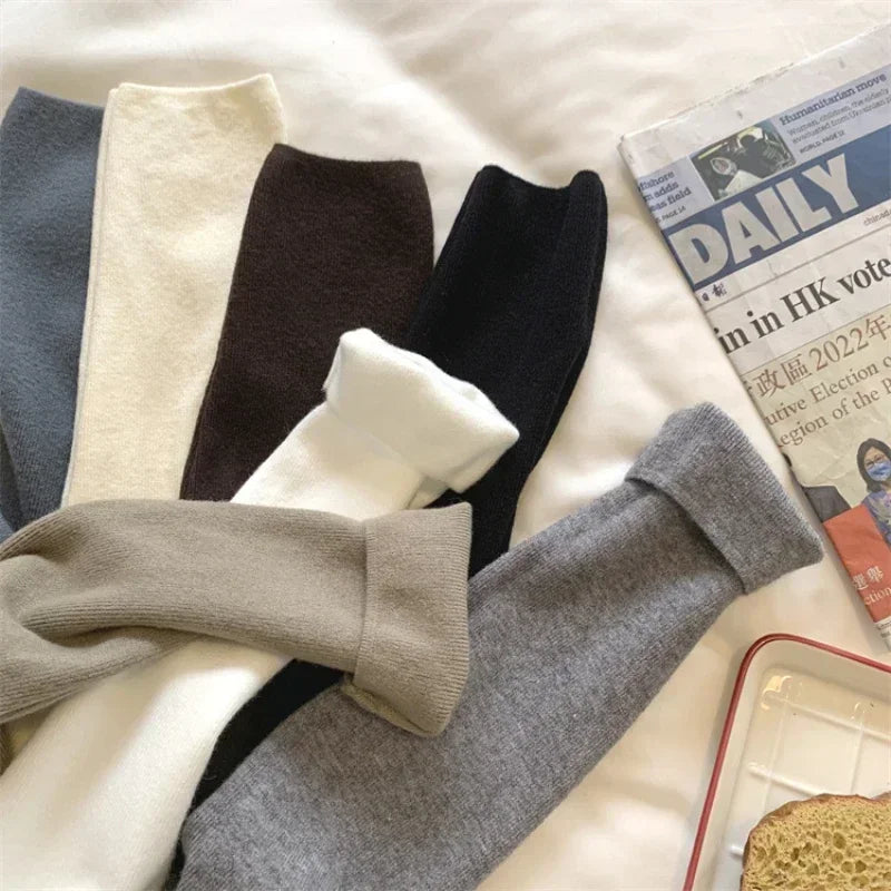 Cozy Acrylic-Cotton Turtleneck Sweater