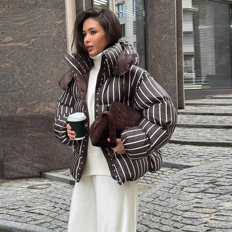 High Street Cotton Jacket with Hood