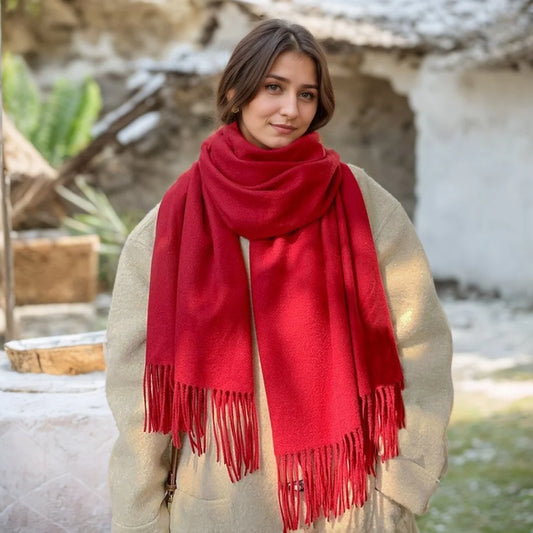 Women’s Winter Cashmere Wool Scarf