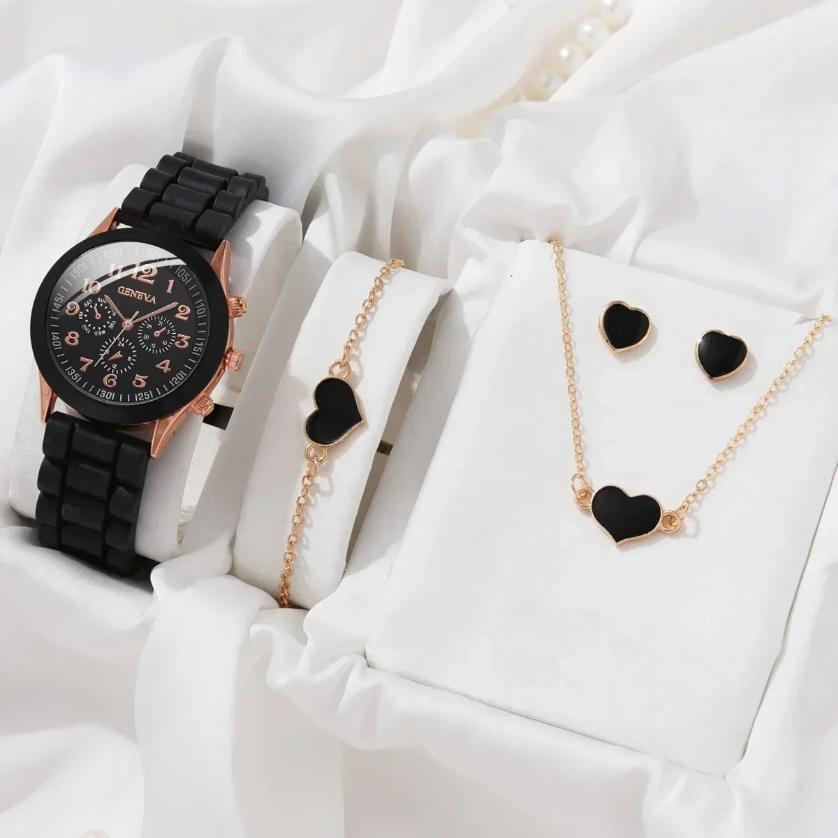 5-Piece Luxury Watch Set for Women