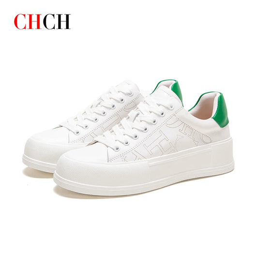 Premium Leather Casual Sneakers