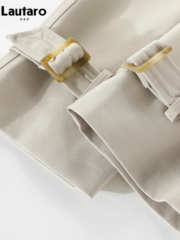 Lautaro Flowy Casual Trench Coat