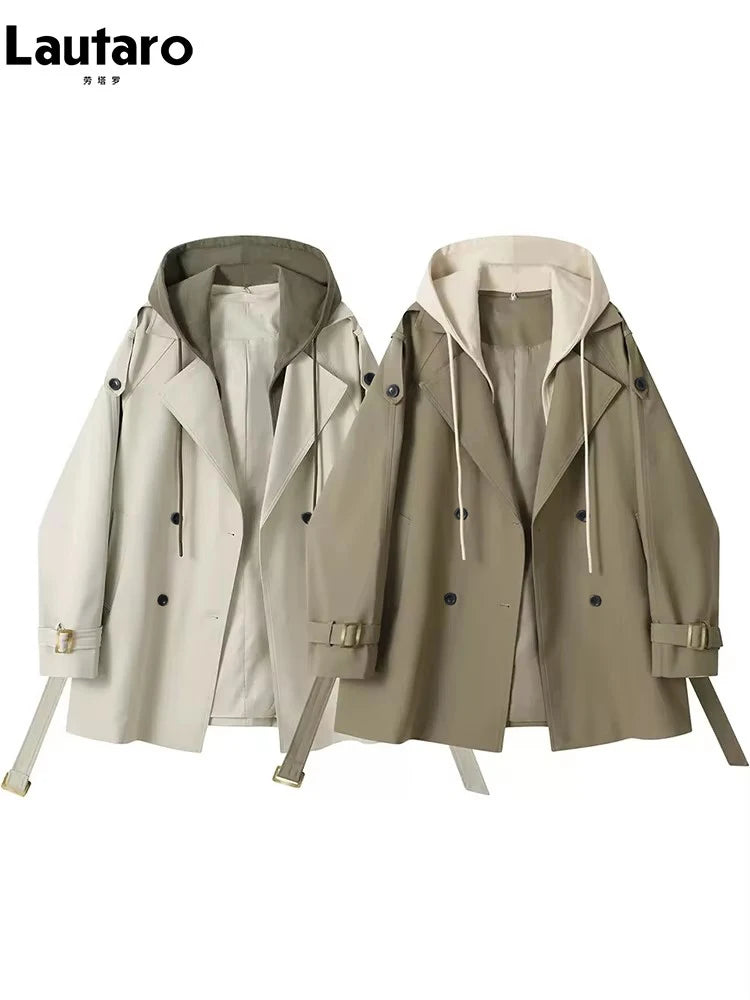 Lautaro Flowy Casual Trench Coat