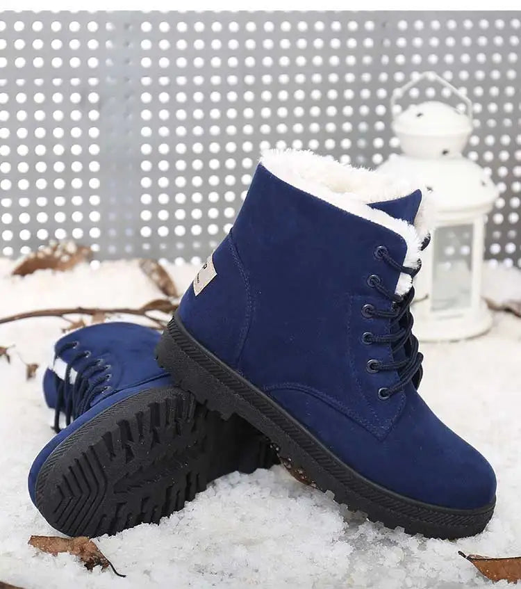 Winter Boots Low Heels Women Boots