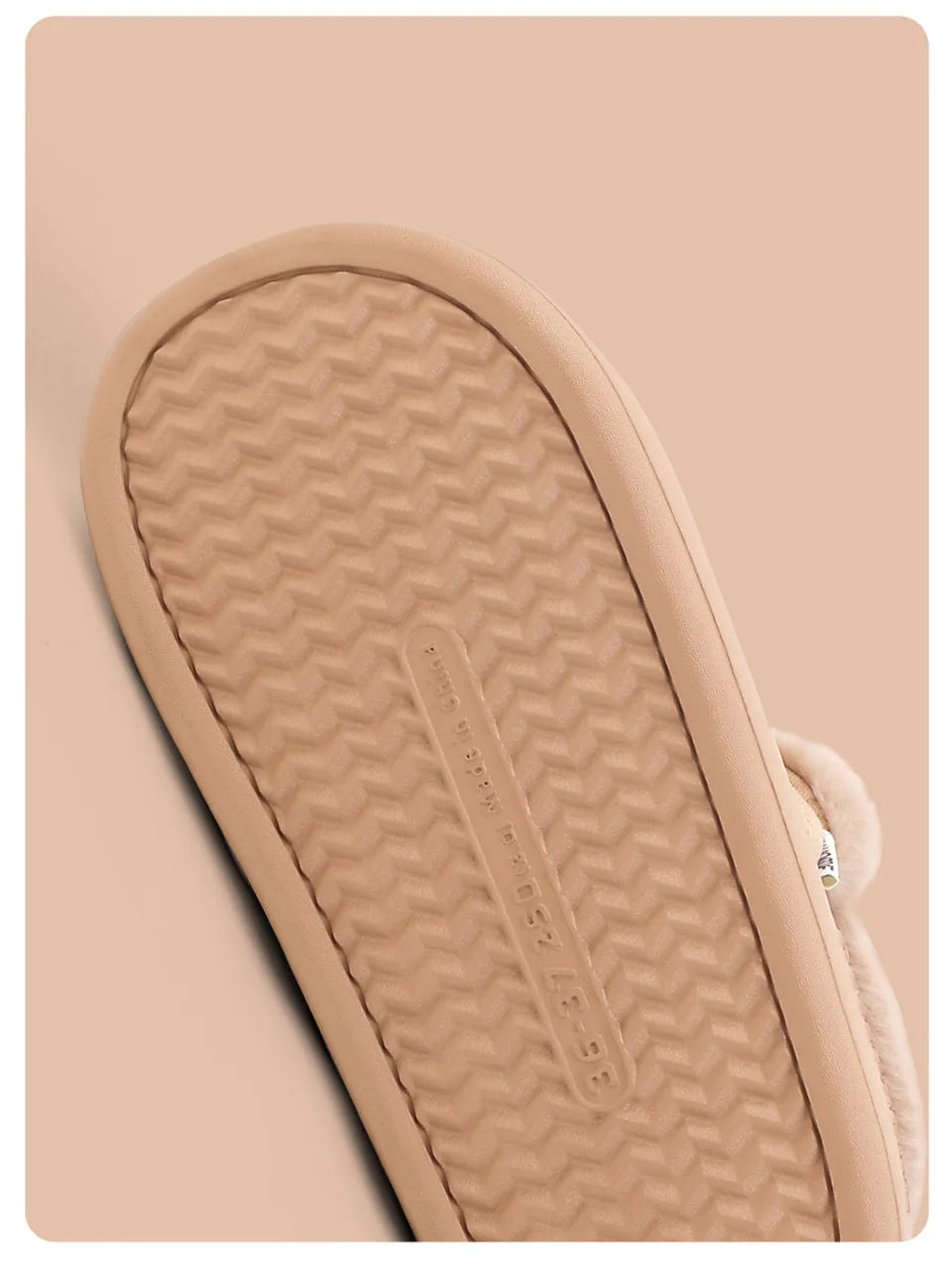 Evshine Fluffy Furry Platform Slippers – Winter Comfort