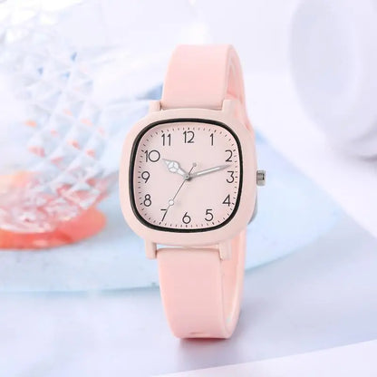 Fashion Women's Quartz Watch with Silicone Strap