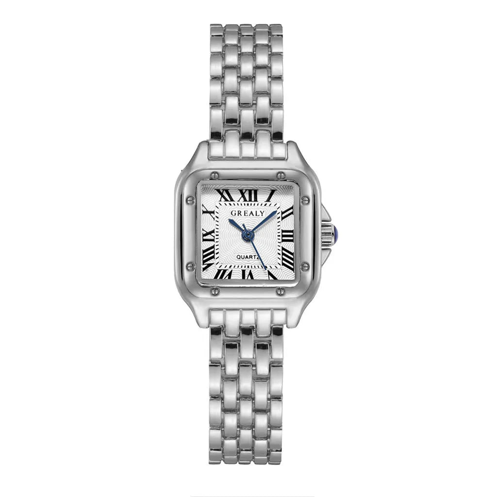Women Watch Light Luxury Brand Business Gold Stainless