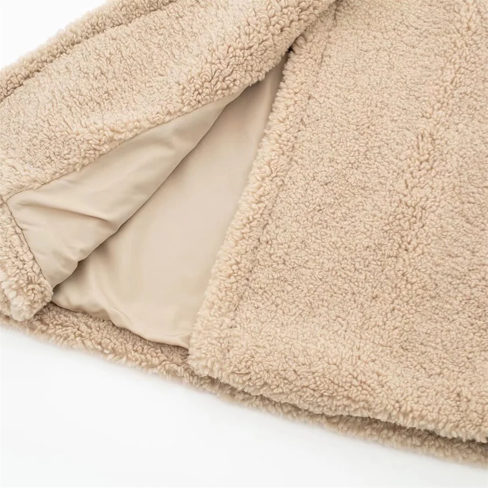 High-Quality Lamb Wool Winter Coat