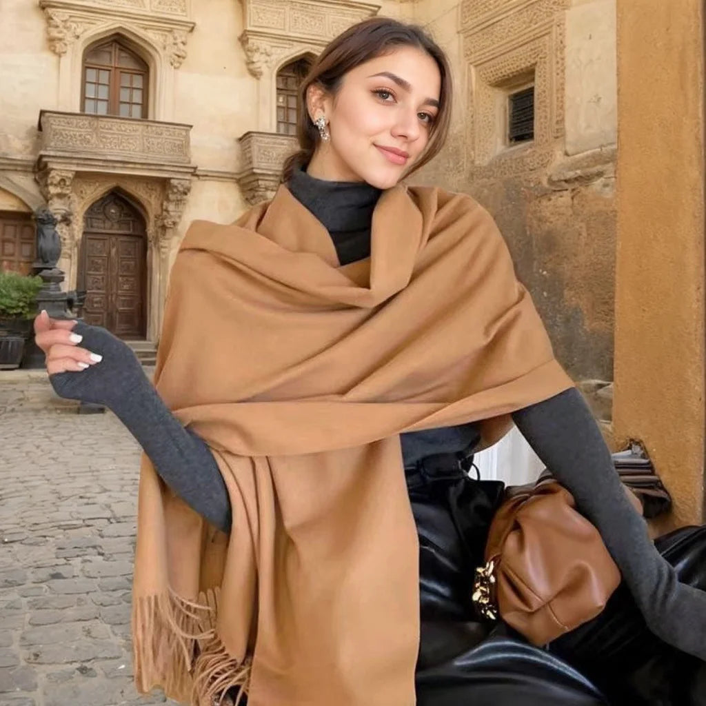 Women’s Winter Cashmere Wool Scarf