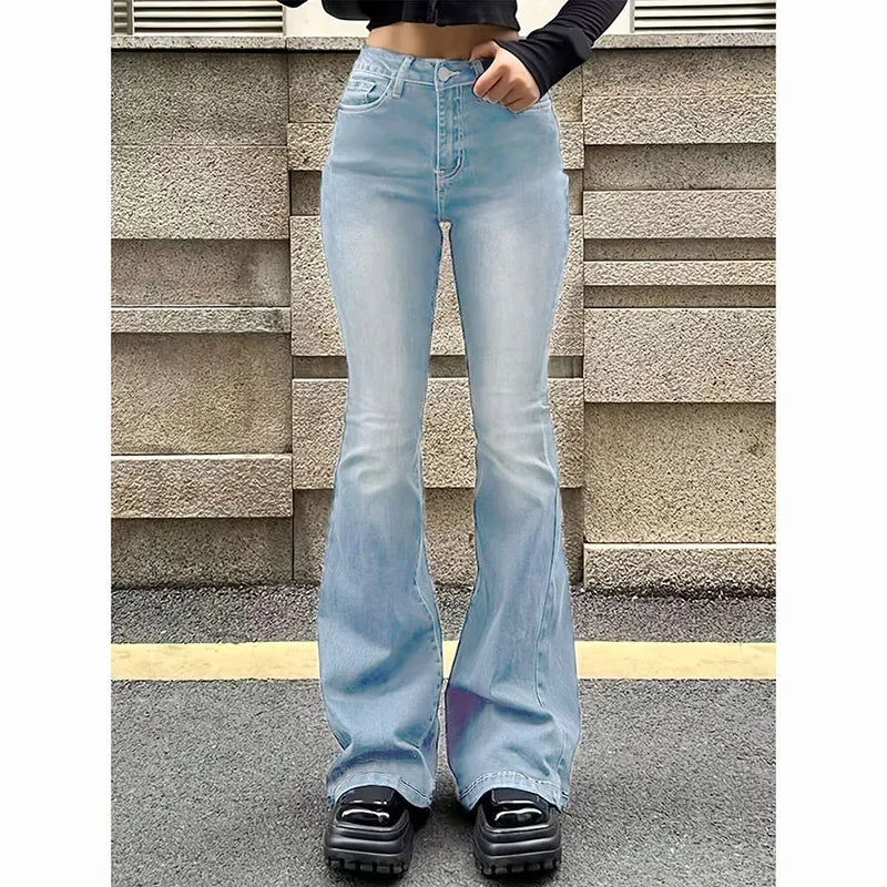 High-Waisted  Jeans