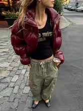 High Street Cotton Jacket with Hood